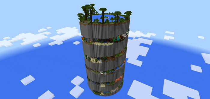Parkour Spiral Minecraft map
