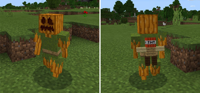 Pumpkin Maniac Minecraft addon