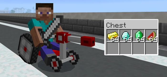 Super Wheelchair Add-on Minecraft addon