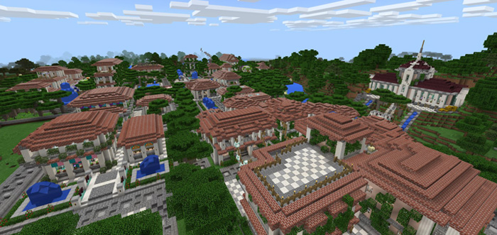 The City of Romna Minecraft map