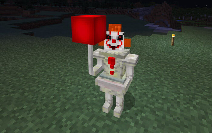 The IT Clown Minecraft addon