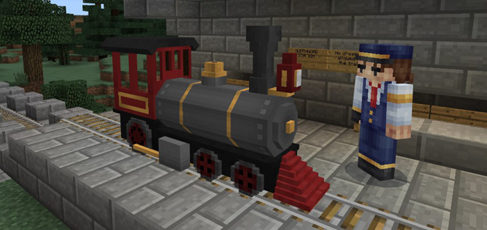 Train Add-on Minecraft addon
