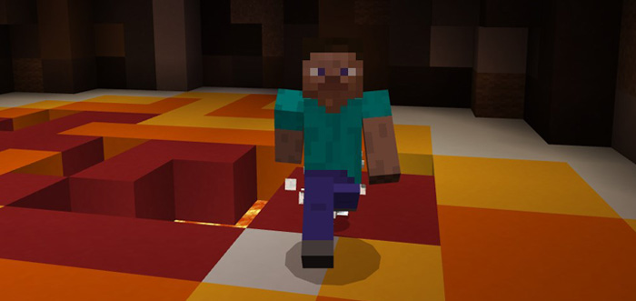 Volcano Run Minecraft map