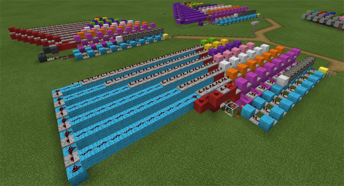 1-12 Piston Extenders Minecraft map