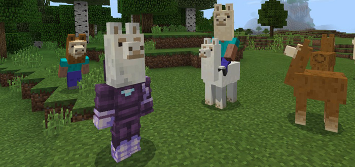 Llama Heads Minecraft texture pack