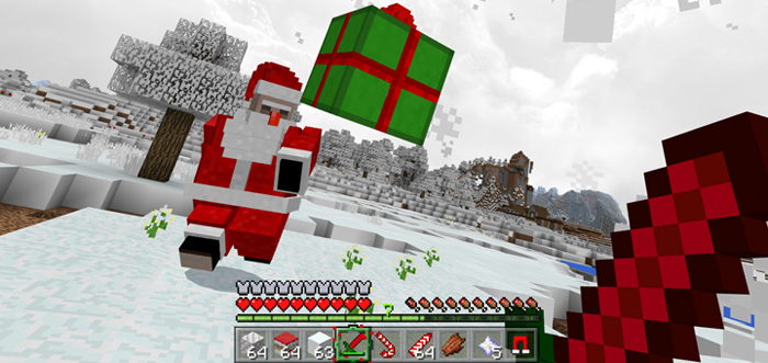 Santa Boss Minecraft addon