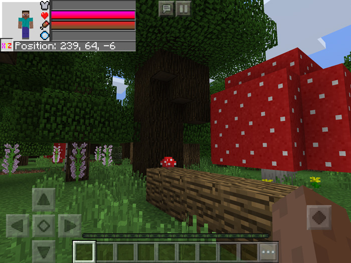 Compact HUD Minecraft texture pack