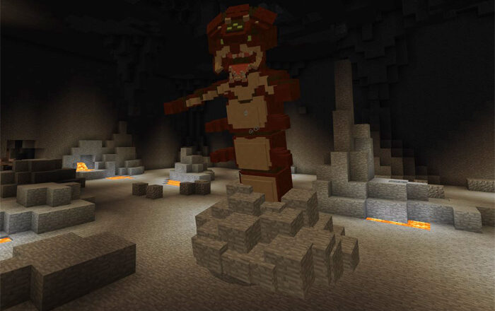 Lava Monster Boss Minecraft addon