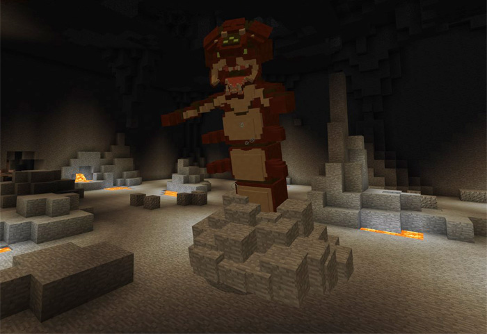 Lava Monster Boss Minecraft addon