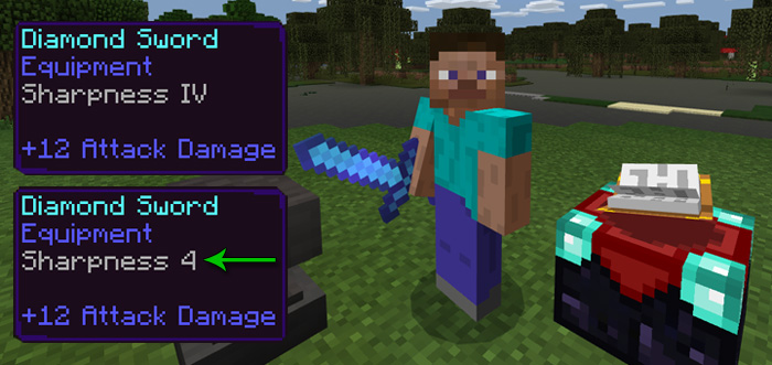 Better Enchantment Names Minecraft texture pack