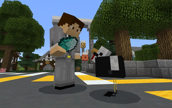 Chicken Bodyguard Minecraft addon