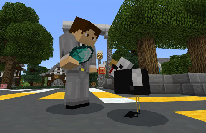 Chicken Bodyguard Minecraft addon
