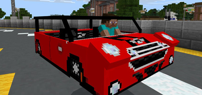 Mini Cooper Minecraft addon