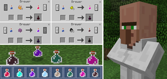 More Potions Minecraft addon