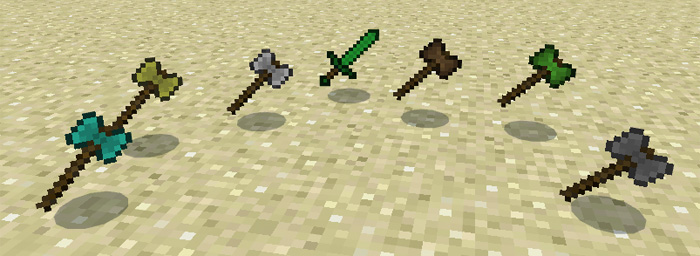 More Weapons Minecraft addon