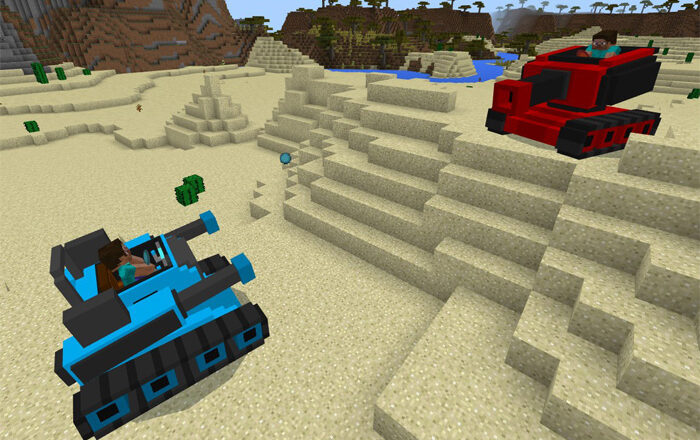 MultiplayerTanks Minecraft addon