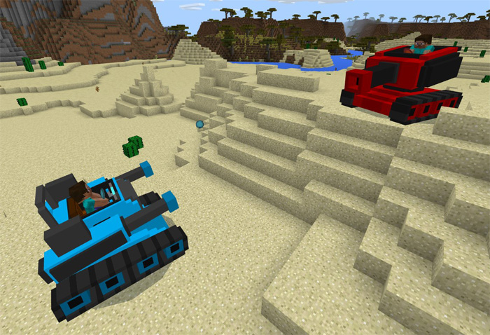 MultiplayerTanks Minecraft addon