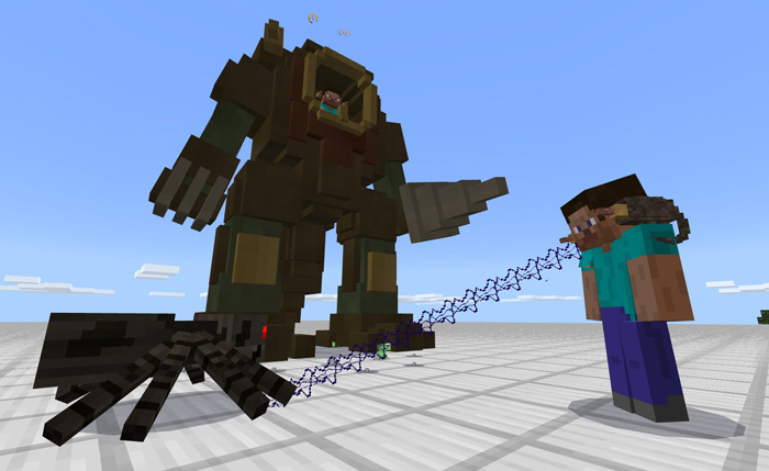 Steampunk Robot Minecraft addon