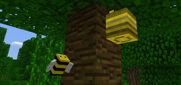 Bumble Bee Minecraft addon