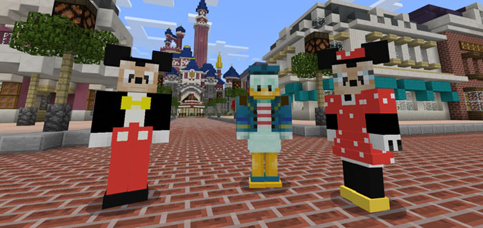Disney Character Minecraft addon