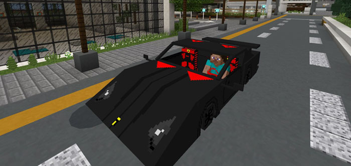 Lamborghini Sesto Elemento Minecraft addon