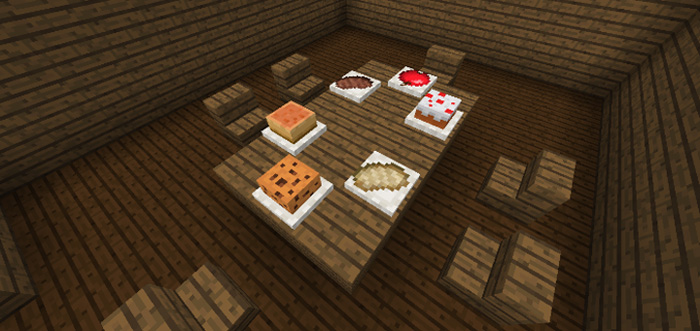 Placeable Food Minecraft addon