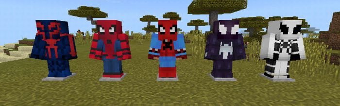 SpiderMan Minecraft addon