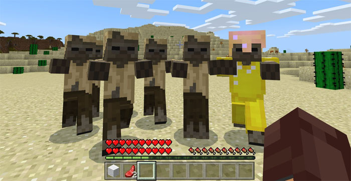 Upgraded Players Minecraft addon