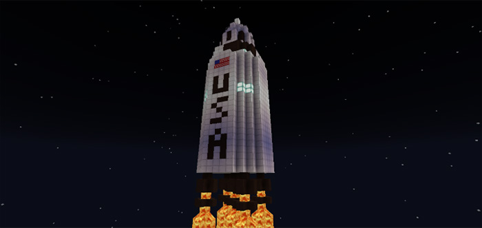 Ares-I – Mission to Mars Minecraft map