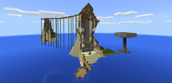 EckoSoldier Let’s Play World – Survival Island Season 2 Minecraft map