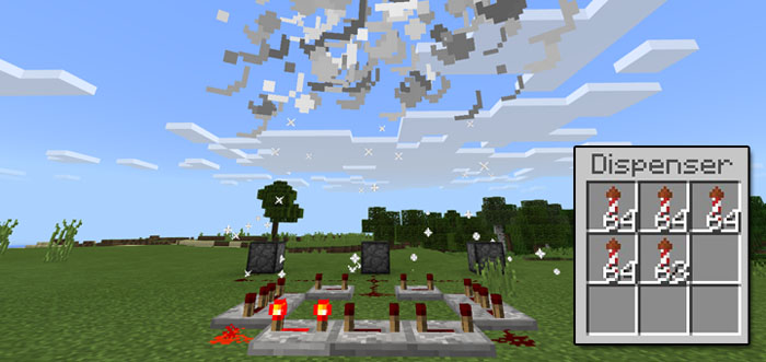 ExplosiveFireworks Minecraft addon