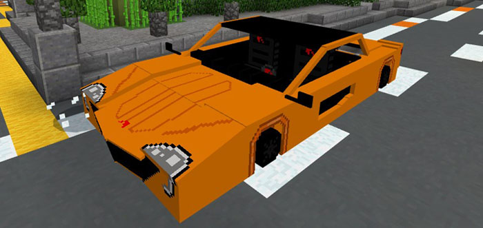 McLaren P1 Minecraft addon