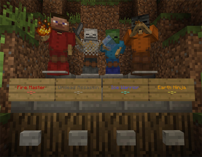 SG CraftBros (Kits) Minecraft map