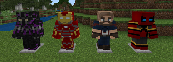 Avengers Infinity War Minecraft addon