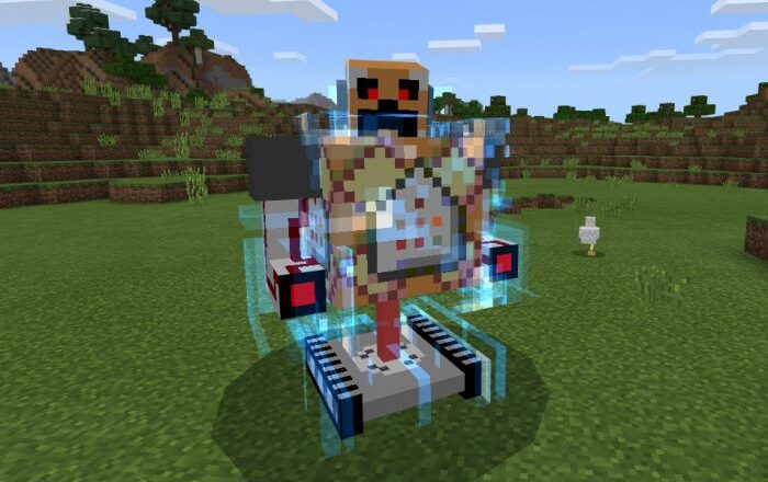 Commander Boss Machine Minecraft addon