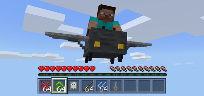 Controllable Airplane Minecraft addon