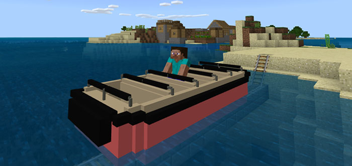 Disney Attraction Minecart Minecraft addon