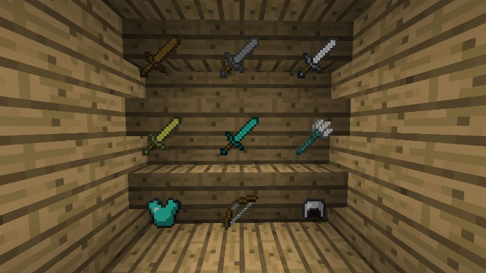 Invisible Item Frames Minecraft texture pack