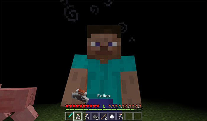 Vanilla+ Potions Minecraft addon