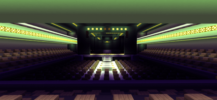 Colored Lights Shader - Emerald Green Minecraft shader