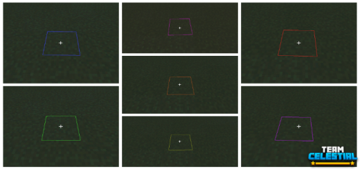 Colored Selection Box Minecraft texture pack