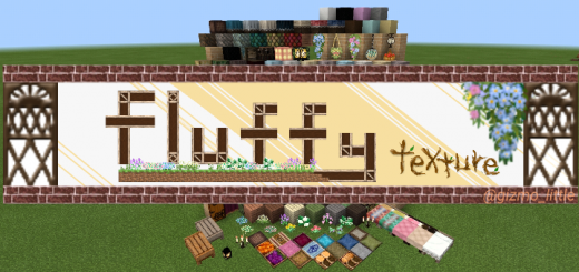 Fluffy Texture Minecraft texture pack