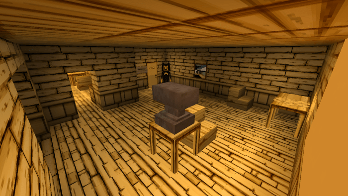 Bendy and the Block Machine 1 Minecraft map