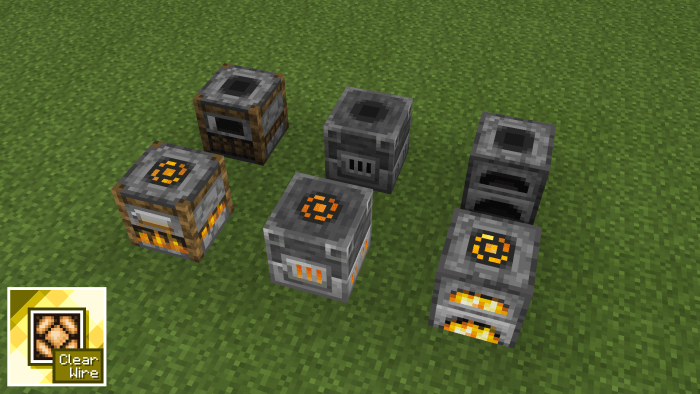 Clear Wire Minecraft texture pack