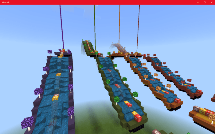 Lucky Block Race (1.14+) Minecraft map
