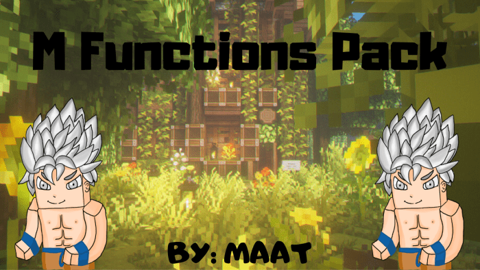 M Functions Pack(1.14+) Minecraft addon