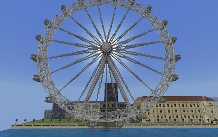 Merlin’s Magical London Minecraft map