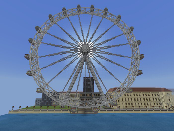 Merlin’s Magical London Minecraft map