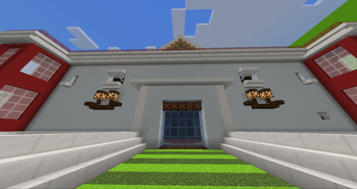 Simple Redstone House (1.16+) Minecraft map