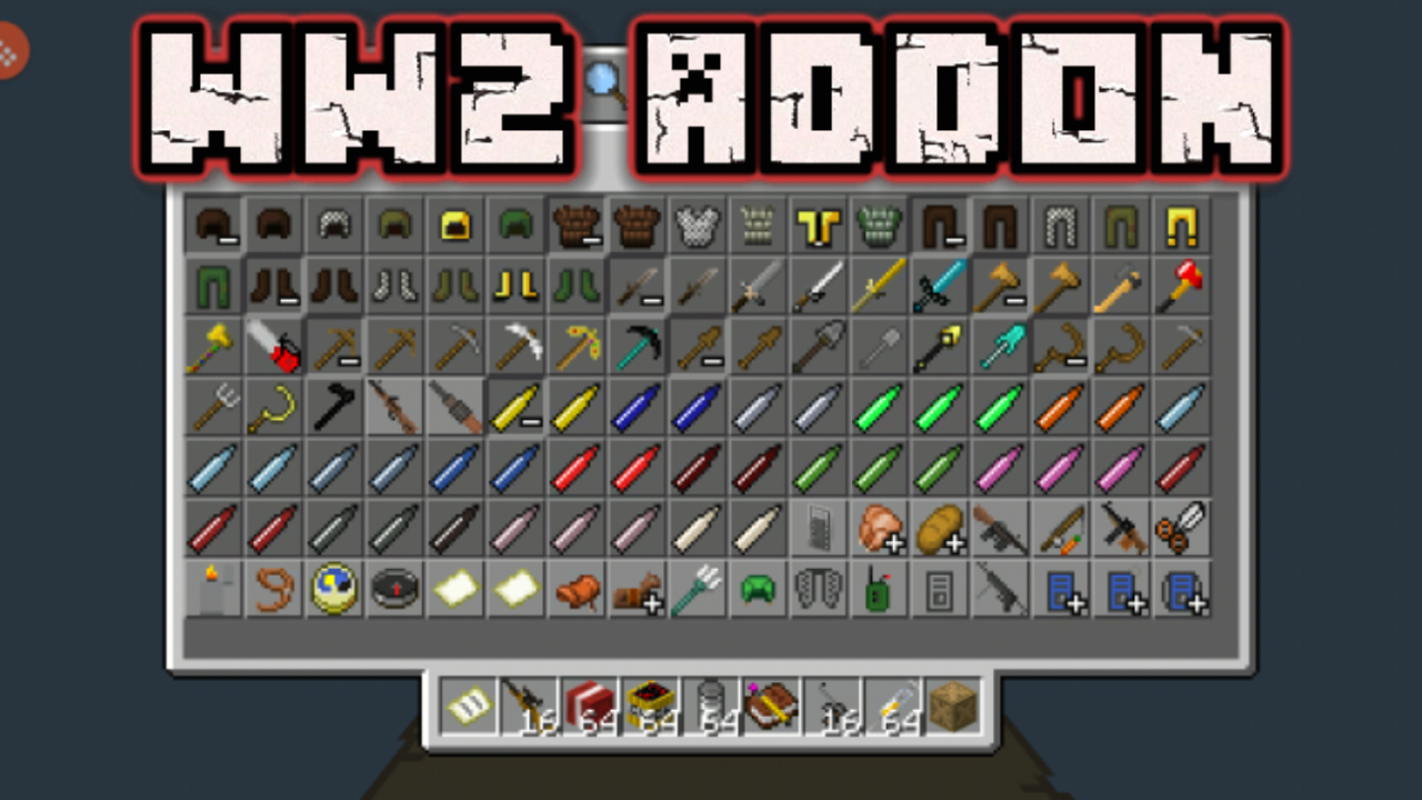 WW2 Addon Minecraft addon